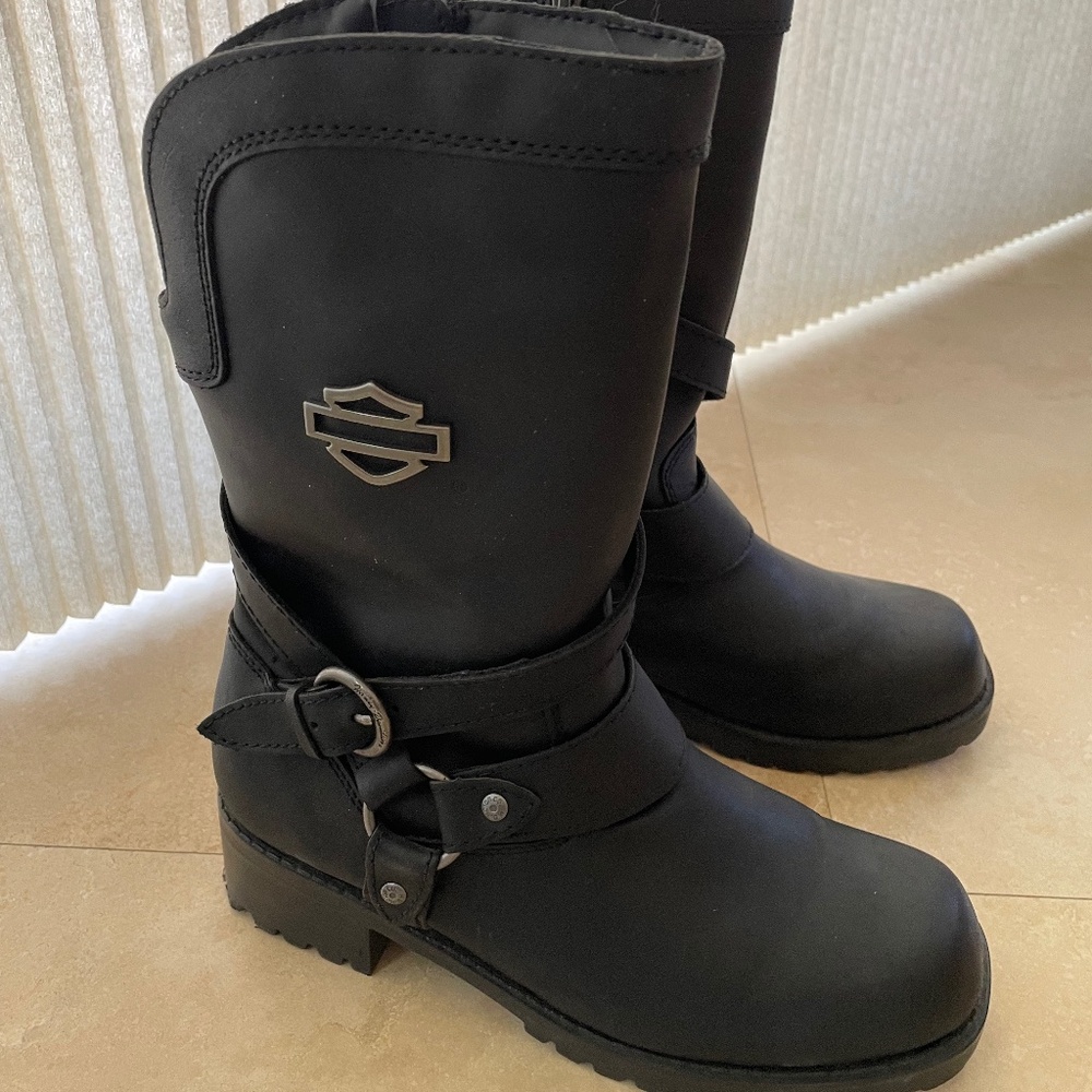 Harley Davidson Women’s Leather Riding Boots